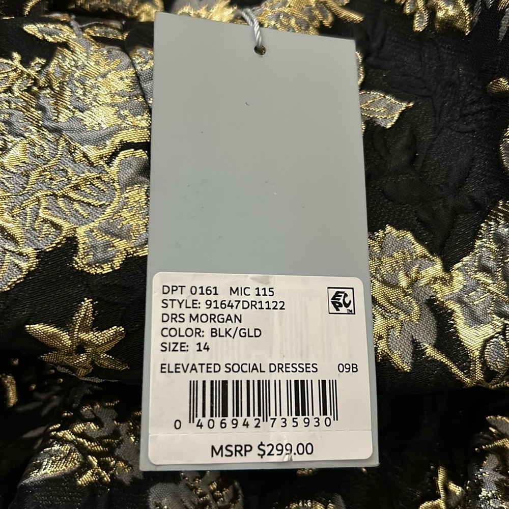 NWT Antonio Melani Morgan
Sleeveless Square Neck
Jacquard A-Line Midi Dress - Picture 15 of 16